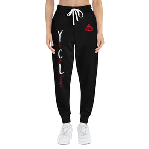 Red Athletic Joggers (AOP)