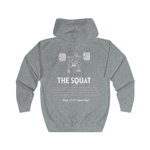 Unisex TheSquat Full Zip Hoodie